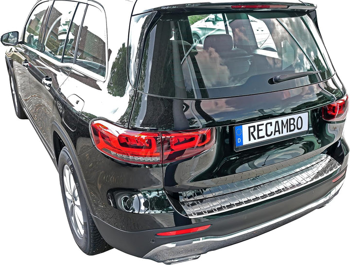 Ladekantenschutz Edelstahl CHROM kompatibel für Mercedes GLB | Typ X247 | BJ ab 2019> | premium Qual