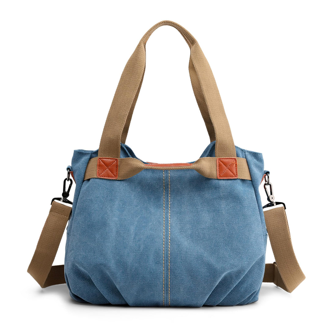 DIRRONA Casual Damen Segeltuch Umhängetasche Gross Kapazität Handtasche Reise Schultertasche Multifu
