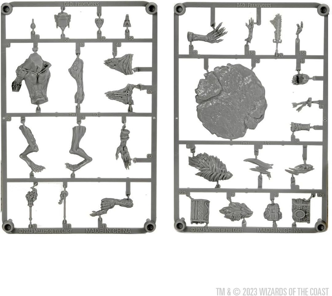 Dungeons & Dragons Frameworks Miniature Model Kit Troll