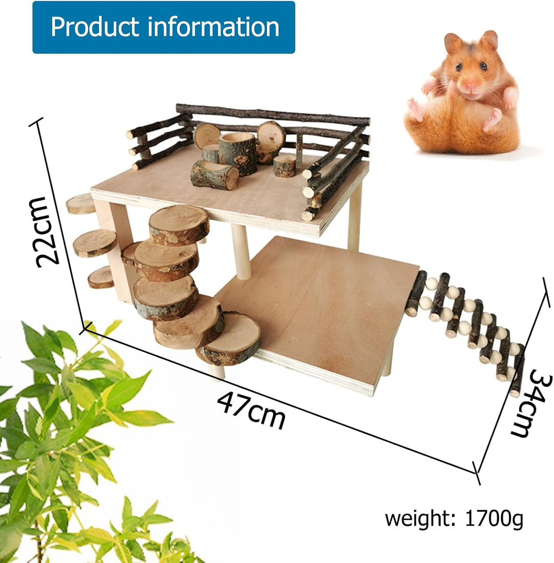 Hamster Spielzeug, Meerschweinchen Spielzeug, Kaninchen Zubehör, Kaninchen Spielzeug für Hamster Mee