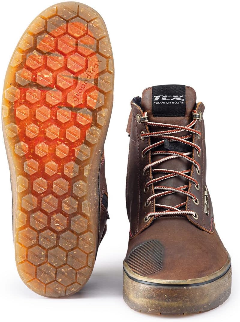 TCX Dartwood Wasserdichte Motorradschuhe 39 EU Braun, 39 EU Braun