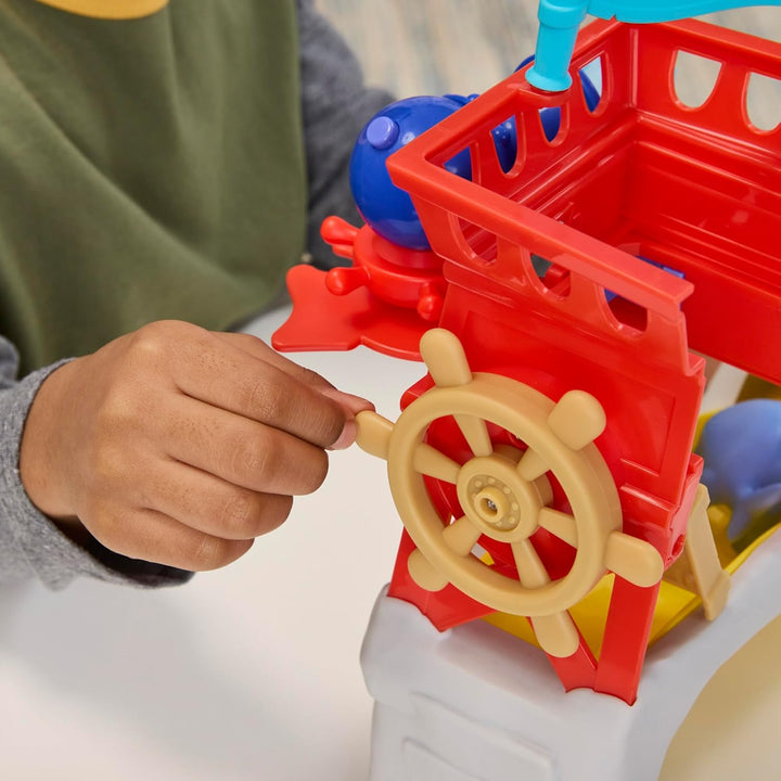 Marvel Spidey und Seine Super-Freunde – Water-Webs Spidey Insel Spielset mit Falltür, Rutsche, Netzk