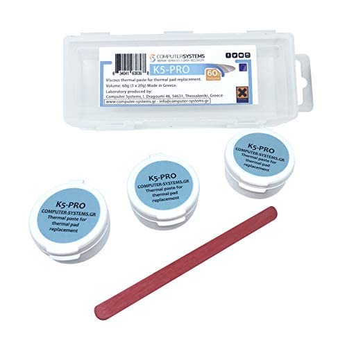 COMPUTERSYSTEMS REPAIR SERVICES DATA RECOVERY K5-PRO Viskose Wärmeleitpaste für Thermal-Pad Ersatz 6