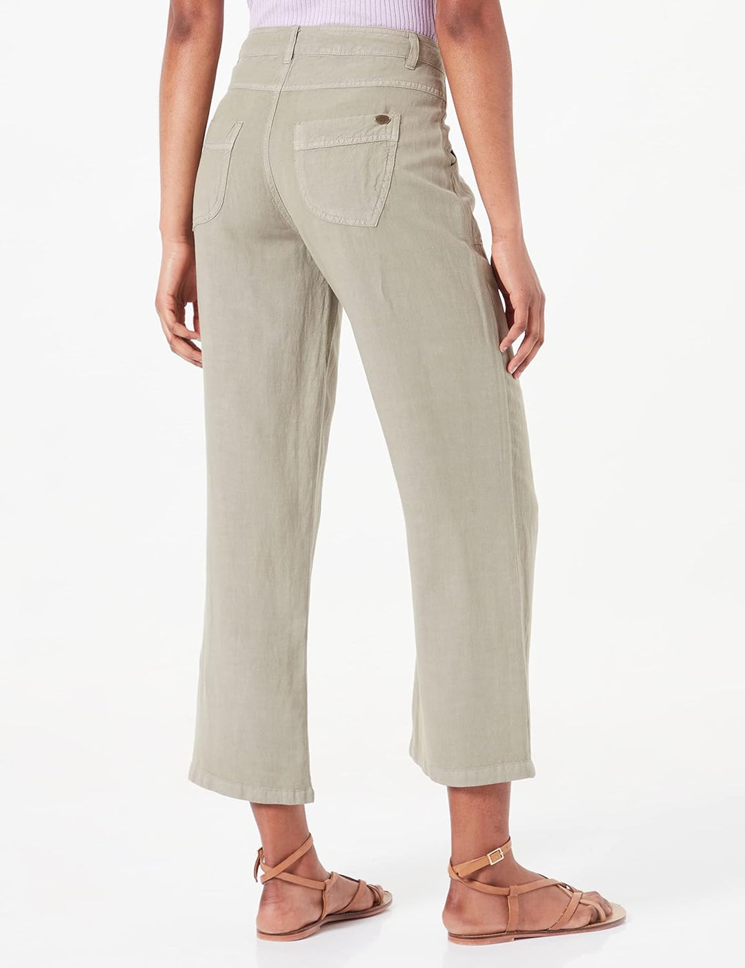 Timezone Damen Loose RiaTZ Cropped 25W Light Khaki, 25W Light Khaki