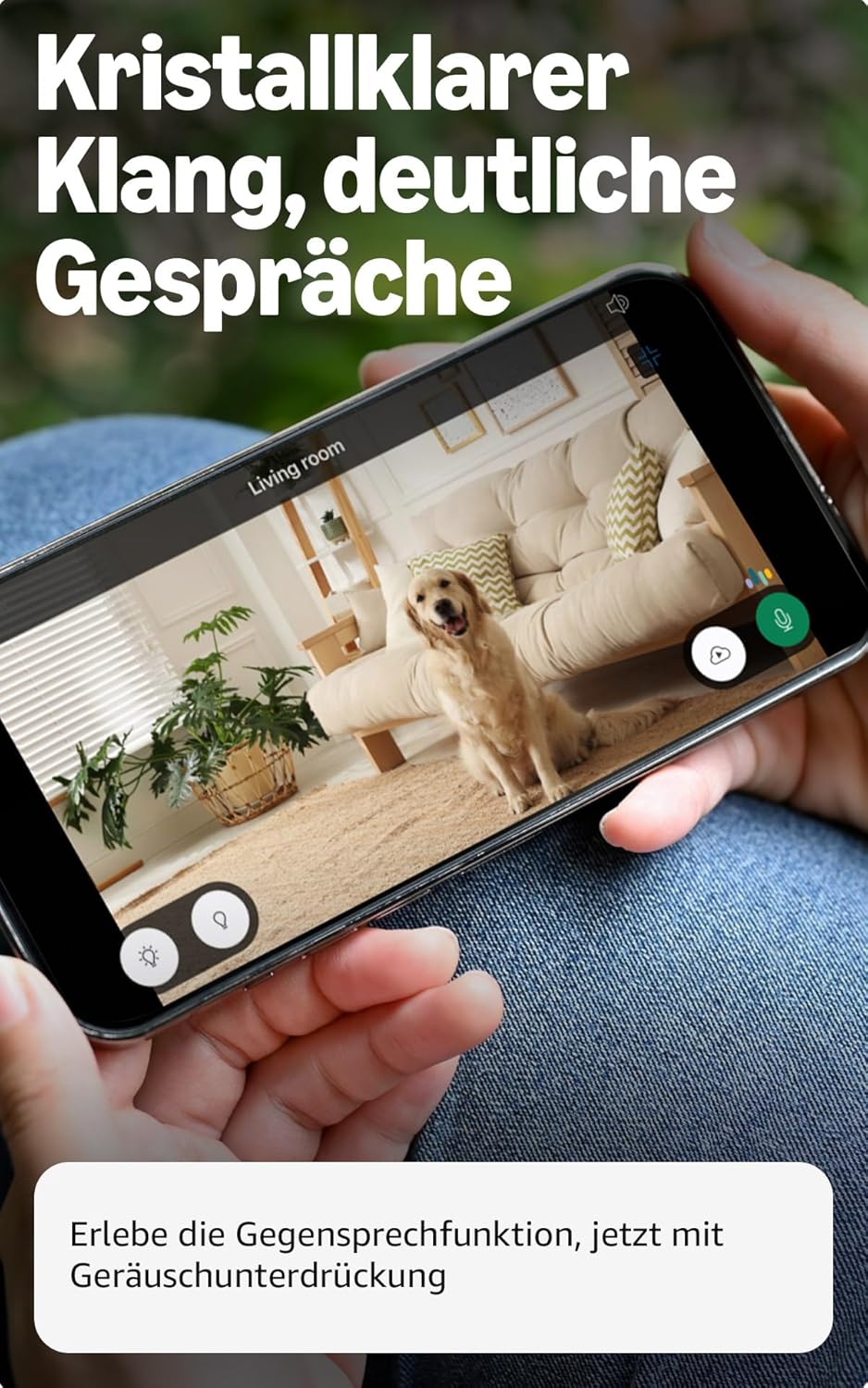 Blink Mini 2K+ (neueste Generation) Überwachungskamera für den Innenbereich | Sicherheitskamera mit