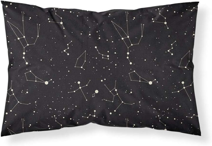 Loussiesd Galaxis Konstellation Gedruckt Bettw?sche Set 135x200cm Universum Planeten Bettbezug Set W