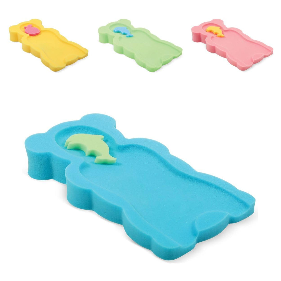 Lorelli Baby Badewanneneinlage Maxi, Schwamm, PU-Schaum, verschiedene Motive blau, blau