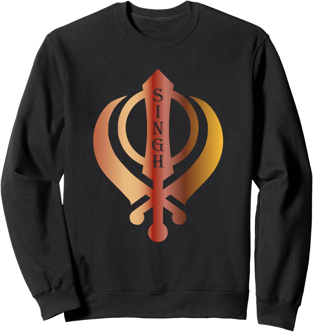 Earthtone Sikh Khanda Singh Sweatshirt