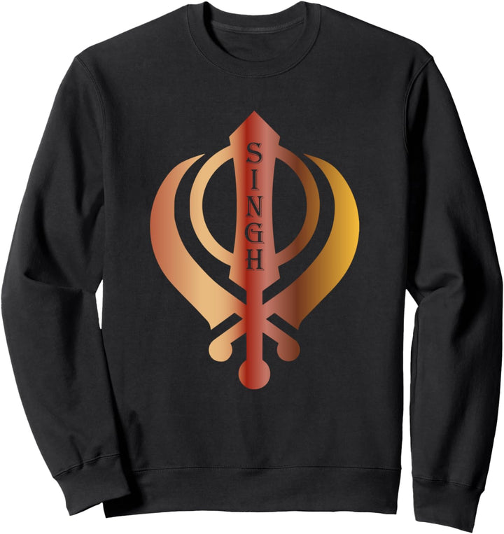 Earthtone Sikh Khanda Singh Sweatshirt