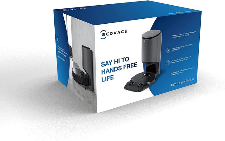 ECOVACS automatische Absaugstation, 30 Tage handfrei, für die automatische Entleerung der Robotersta