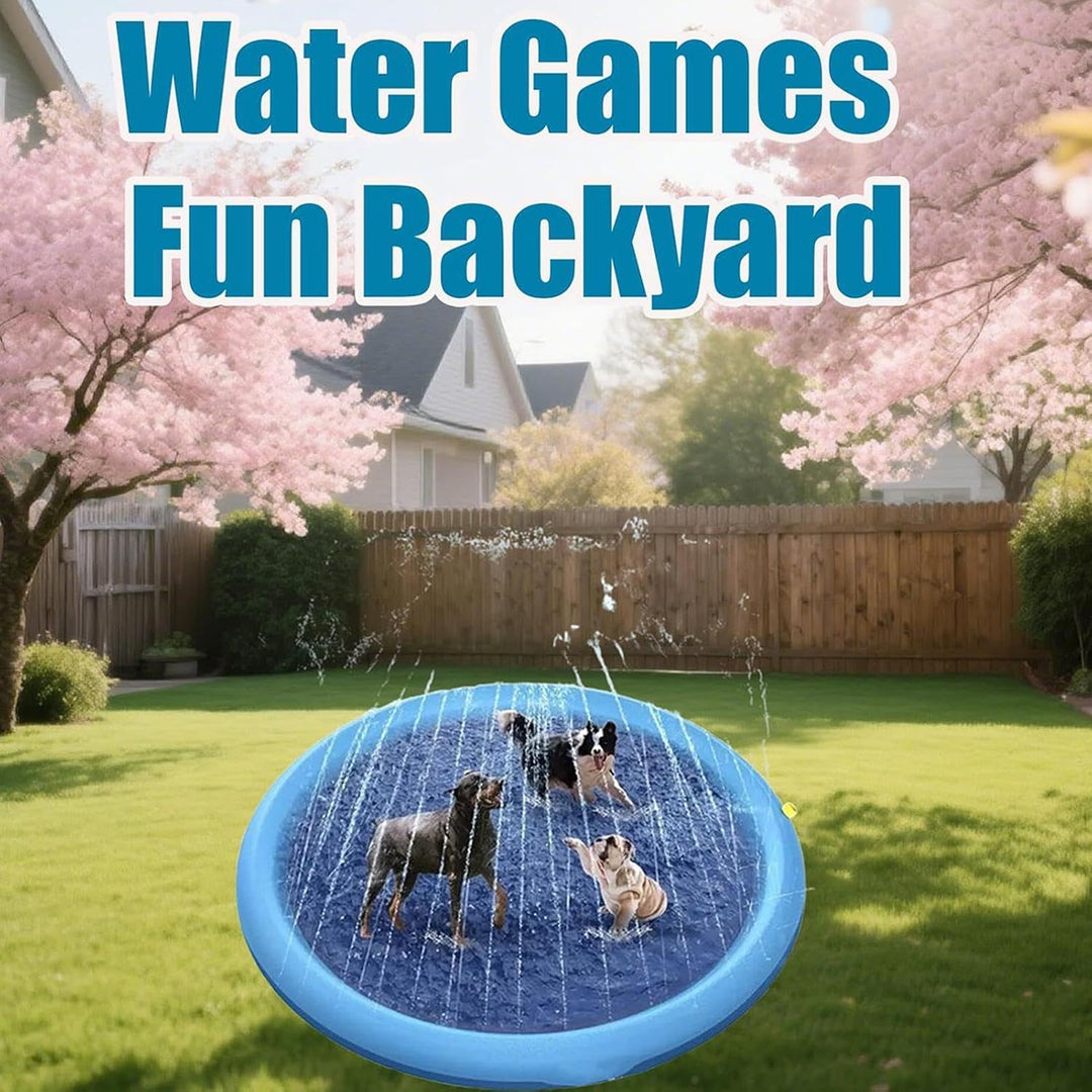 Kinder Spritzmatte Für Den Aussenbereich Sommer-Spielmatte | Outdoor-Sprinklerpool Geeignet Für Mädc