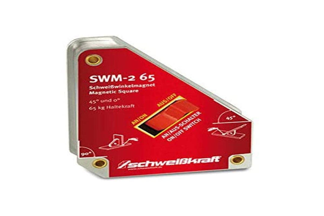 Schweisskraft Schweisswinkelmagnet 45º/90º SWM-2 65 (Haltekraft: 75 kg, an- und ausschaltbar) 179003