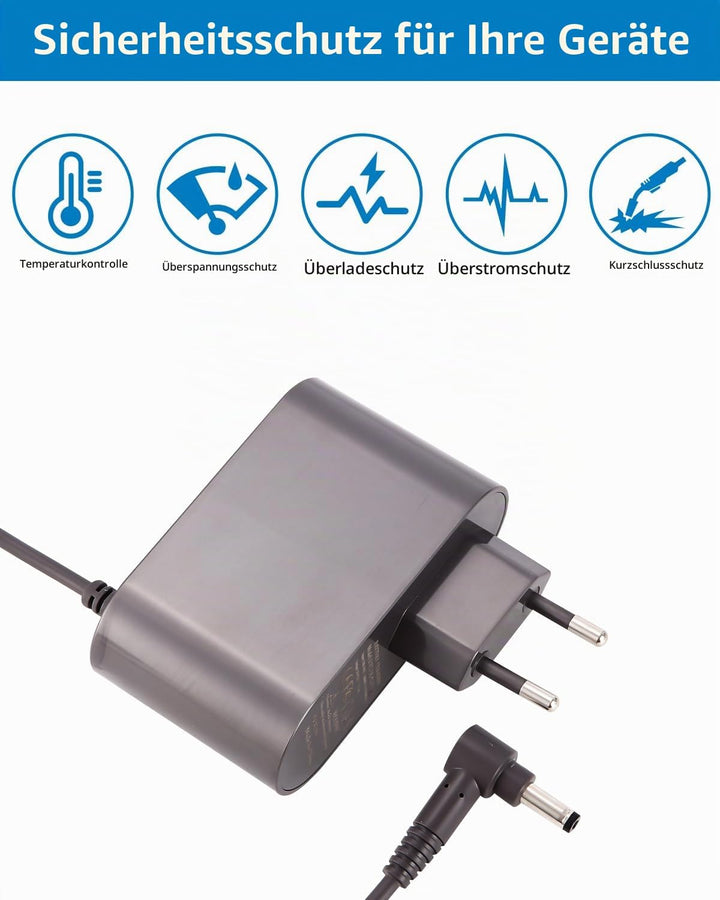 30.45V Ladekabel Ladegerät für Dyson V10 V11 V12 V15 SV14 SV15 SV16 SV20 SV22 Vacuum Cleaner Staubsa