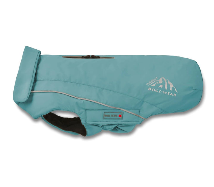 Wolters Wolters Skijacke Dogz-Wear | Wintermantel für Hunde | Farbe Türkis | Grösse 60 (Rückenlänge