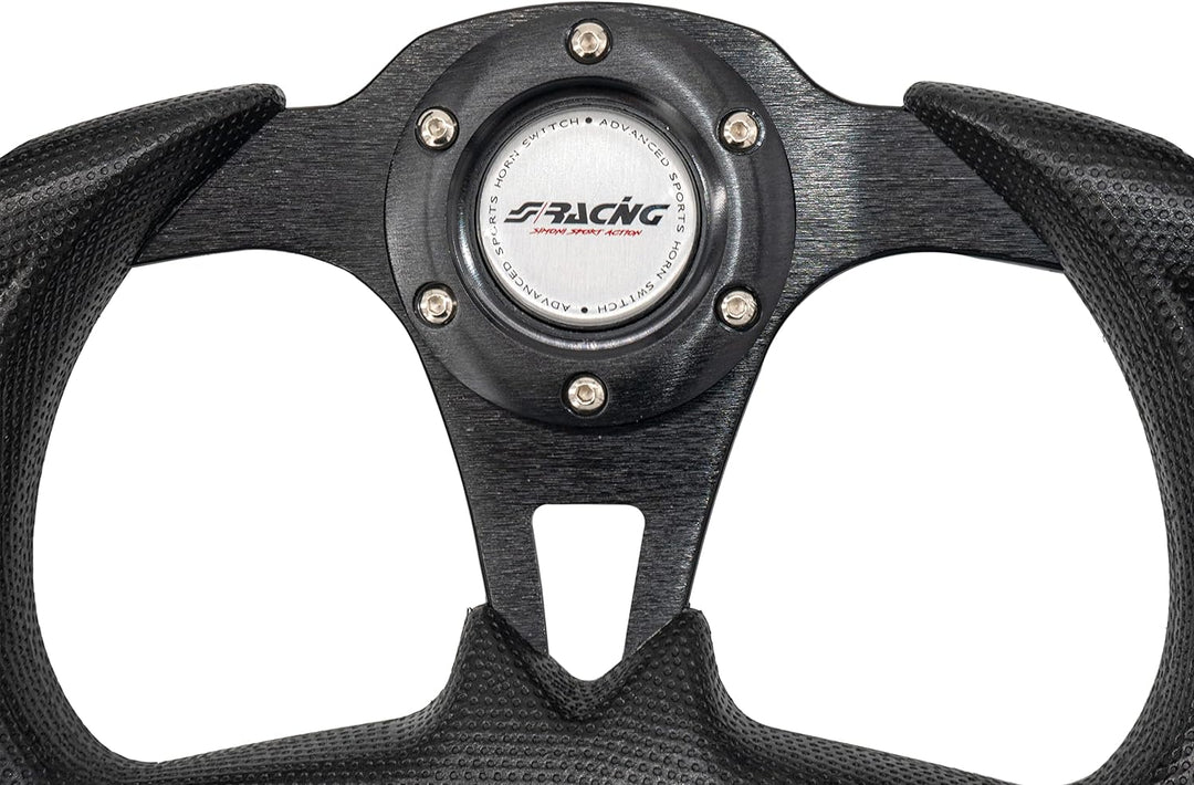 Simoni Racing X5R/P X5 Stelth Universal Steering Wheel, Schwarz