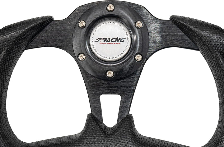 Simoni Racing X5R/P X5 Stelth Universal Steering Wheel, Schwarz