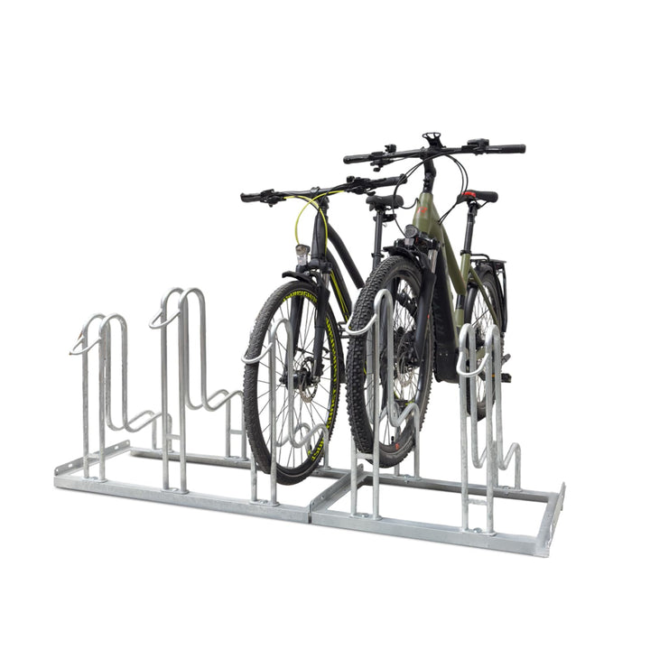 Dreifke® Hochwertiger Fahrradständer Standparker 4055 | Sicherer Radständer auch für Mountainbikes &