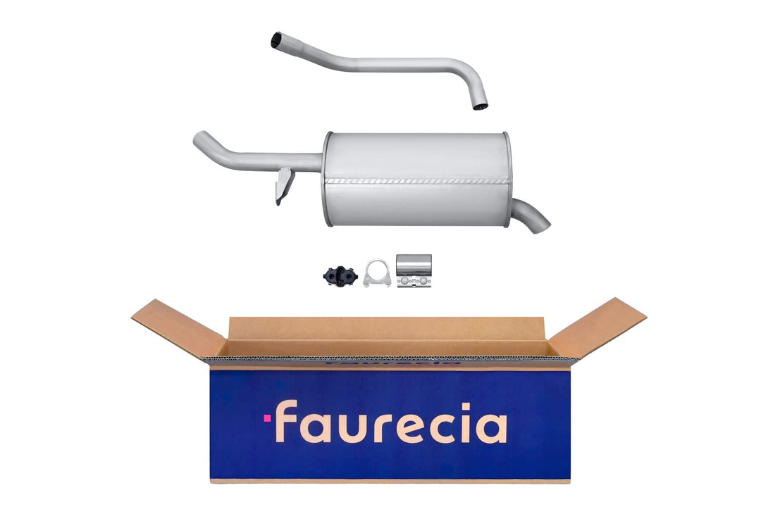 HELLA 8LD 366 034-871 Endschalldämpfer - Easy2Fit® Kit - hinten - zweiteilig - Set mit Anbauteilen