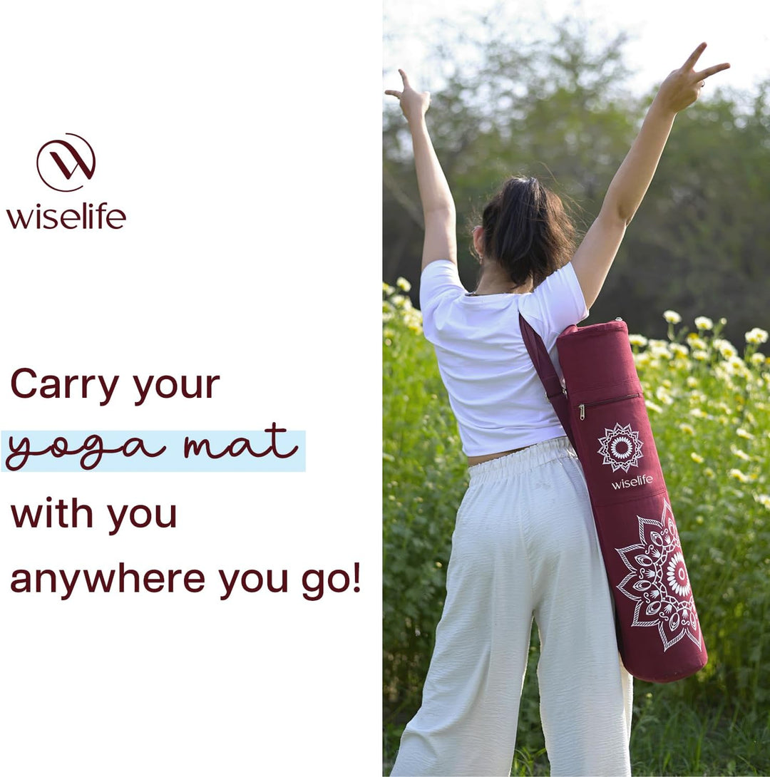 Wiselife Reisetasche und Yogamatte Tasche für Yogamatten, Tasche für Yogamatten