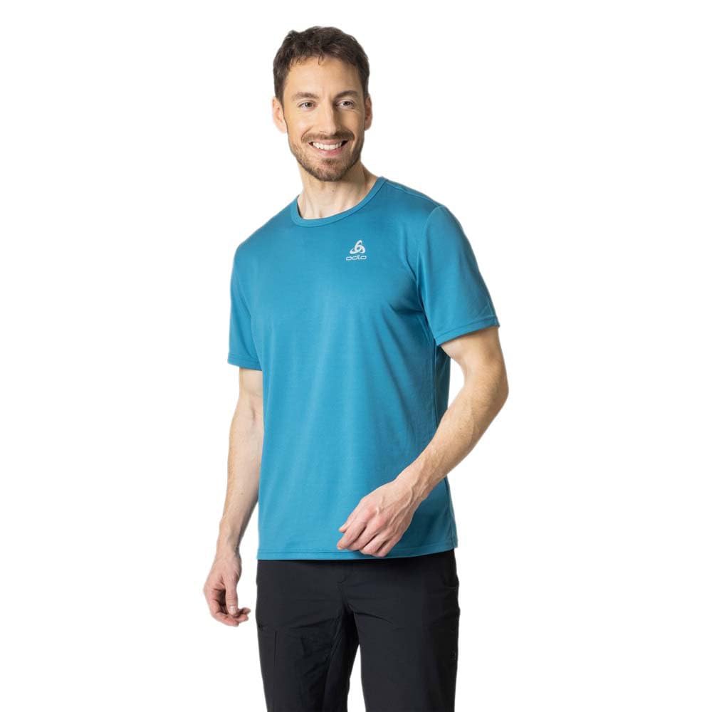 Odlo Herren Cardada_551002 Kurzarm Shirt (1er Pack) S Saxony Blue, S Saxony Blue