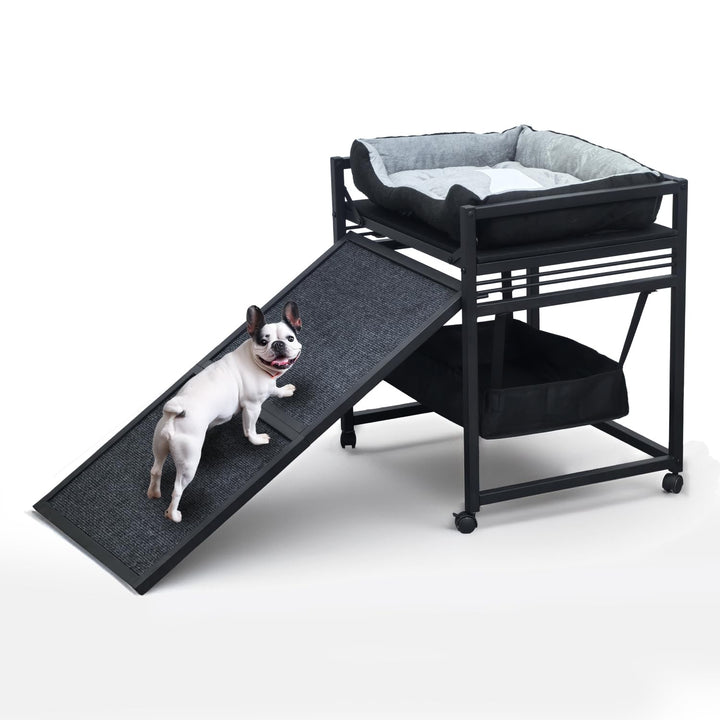 Bewegliche Struktur Haustier Treppe Rampe mit Sitz paaren Katzen/Hunde Stuhl mit Rampe hohe Betten,