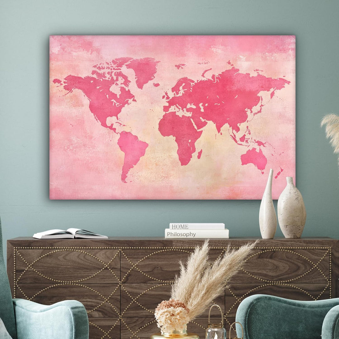MuchoWow© Leinwandbild Gross 120x80 cm XXL Dekoration Wohnzimmer Bilder Pictures Wall Decoration Liv