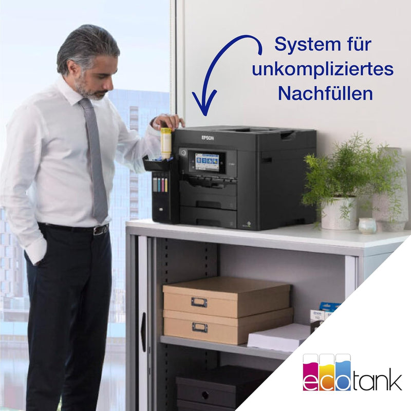 EcoTank ET-5800 DIN-A4-Multifunktions-WLAN-Tintentankdrucker mit Fax, ET-5800