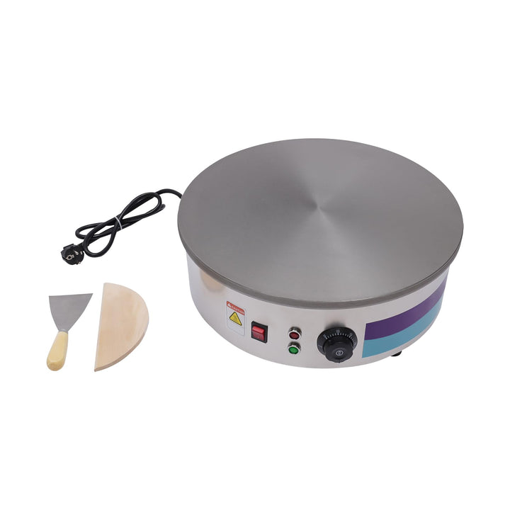 Kreppmacher CrepesgeräT Crepes Platte Crepespfanne Maker Profi Rund Crepesplatte Crepesmaker Edelsta
