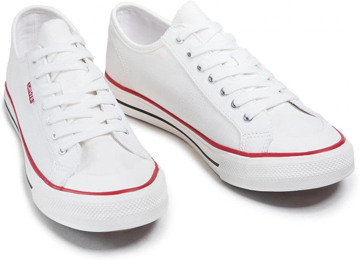 Levi's Herren Hernandez Sneaker 44 EU Regular White, 44 EU Regular White