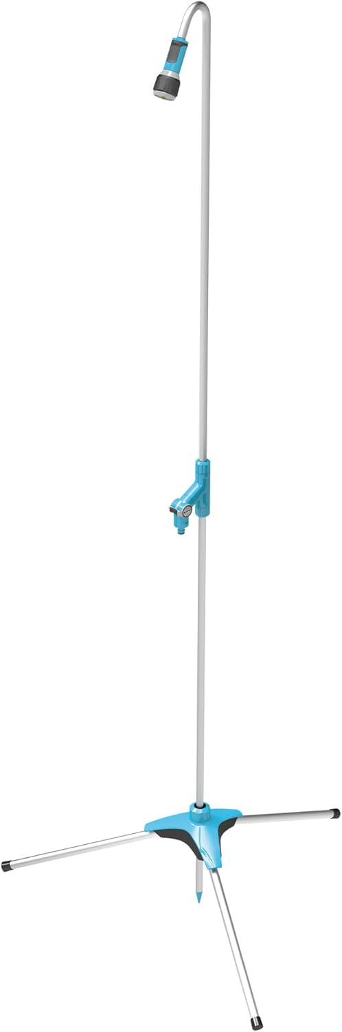 Cellfast Gartendusche Ergo mit Standfuss, 40-245, Blau