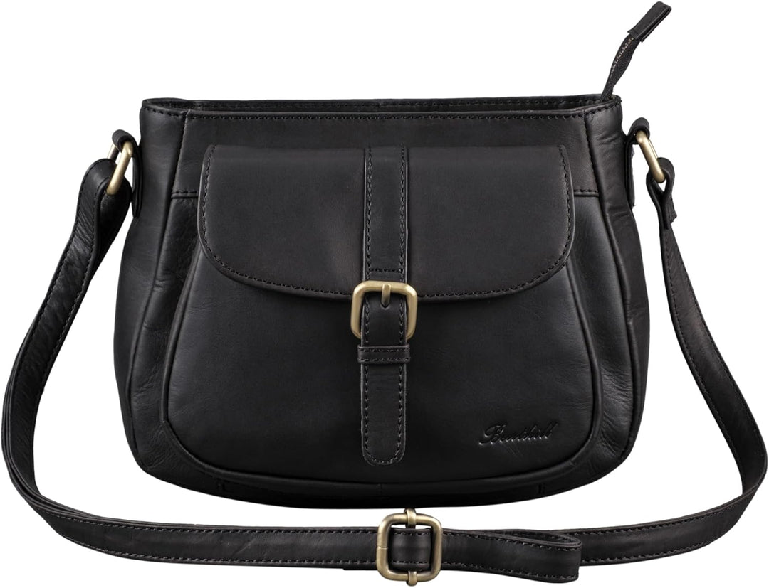 Benthill Damen Handtasche Leder - Shopper aus weichem hochwertigem Echt-Leder - Vintage Fashion Bag