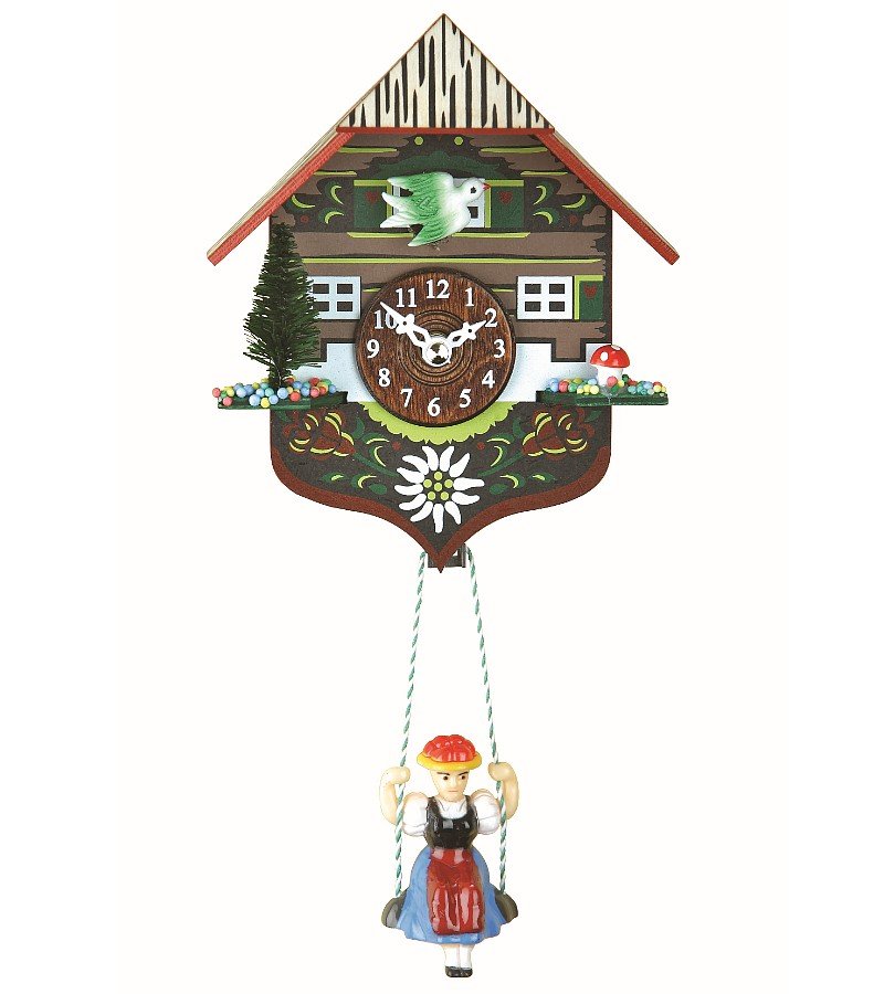 Trenkle Kuckulino Schwarzwalduhr Schwarzwaldhaus mit Quarzwerk und Kuckuckruf TU 2013 SQ
