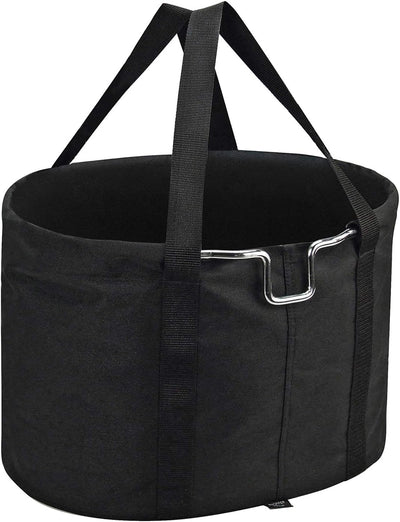 KlickFix Fahrradkorb Shopper, Schwarz, 29 x 38 x 25cm, 0300S