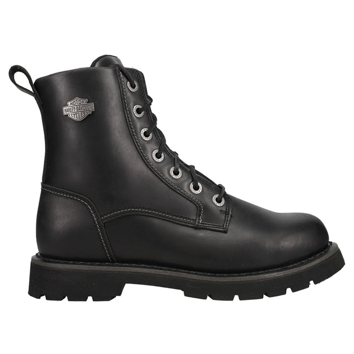 Harley Davidson Herren Hannon 6.5 Inch Leder Stiefel 40 EU Schwarz, 40 EU Schwarz