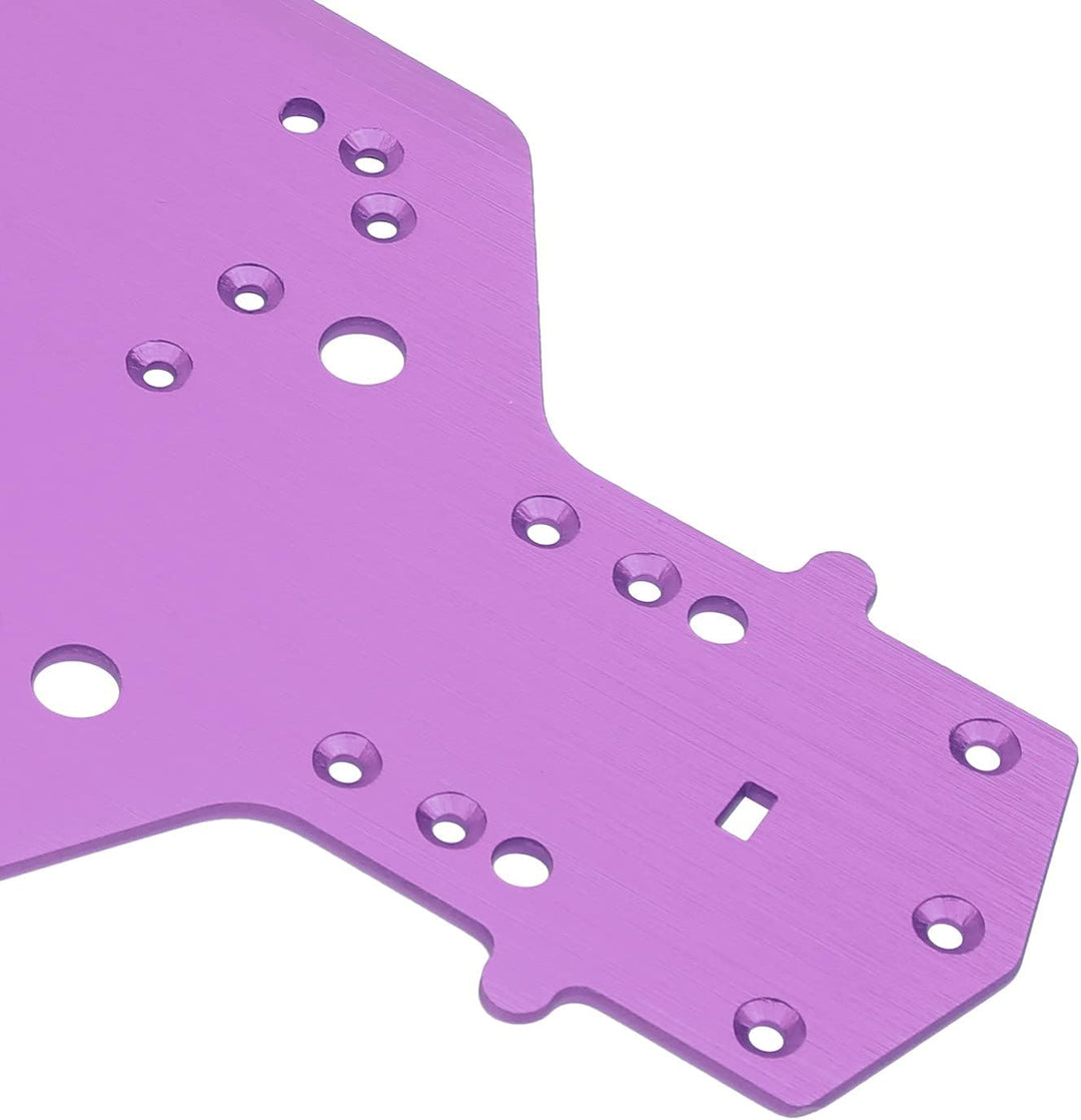 VGEBY RC-Chassis, Aluminiumlegierung Chassis Bodenplatte Chassisplatte Ersatz-Upgrade-Teile Kompatib