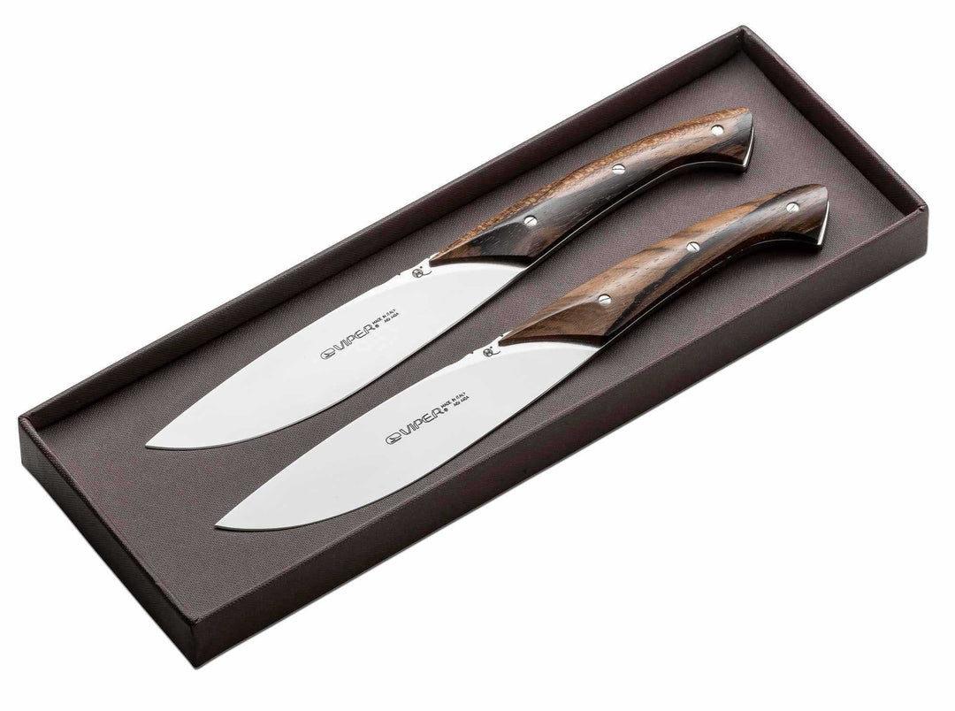 Viper Steakmesser Fiorentina Zirikote 2er Set, 02VP052
