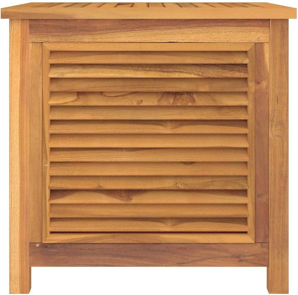 vidaXL Gartenbox, Auflagenbox mit PE-Beutel Stauraum, Kissenbox Latten-Design, Aufbewahrungsbox Gart