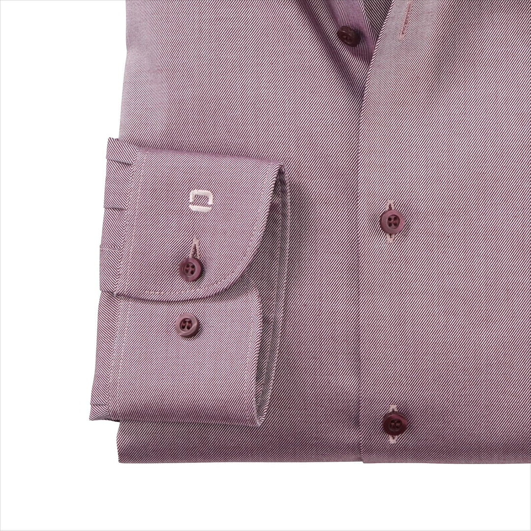 OLYMP Herren Oberhemd Langarm Level.Five.Body.fit,Twill,Body fit,Modern Kent 38 Chianti 38, 38 Chian