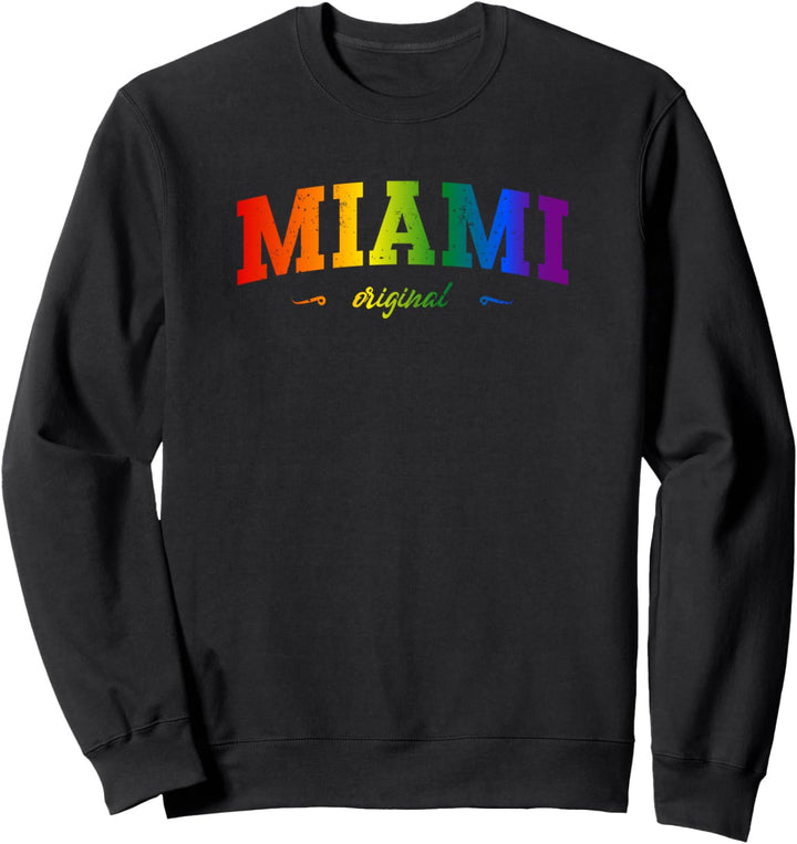 Miami Florida LGBTQAI+ Souvenir Sweatshirt