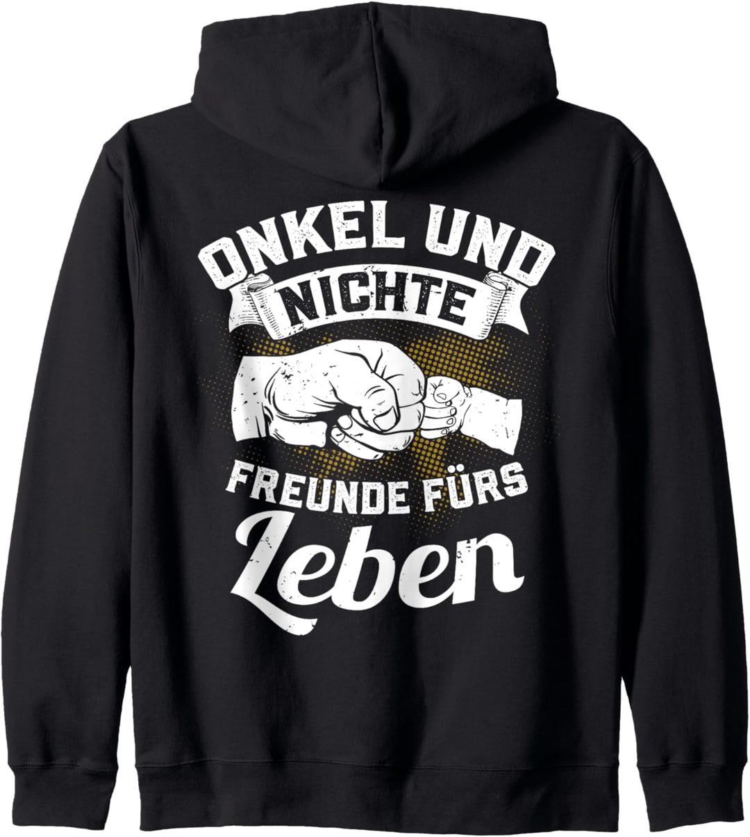 Onkel und Nichte Freunde fürs Leben Bester Bruder Geschenk Kapuzenjacke
