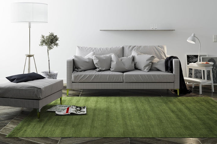 RugVista, Handloom, Teppich, Mittelflor, ∅ 200 cm, Rund, Wolle, Flur, Schlafzimmer, Küche, Wohnzimme