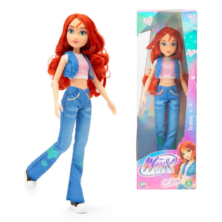 Winx Iconic Doll – Bloom with Signature Outfit & Articulated Joints – Classic 27cm Fashion Doll with