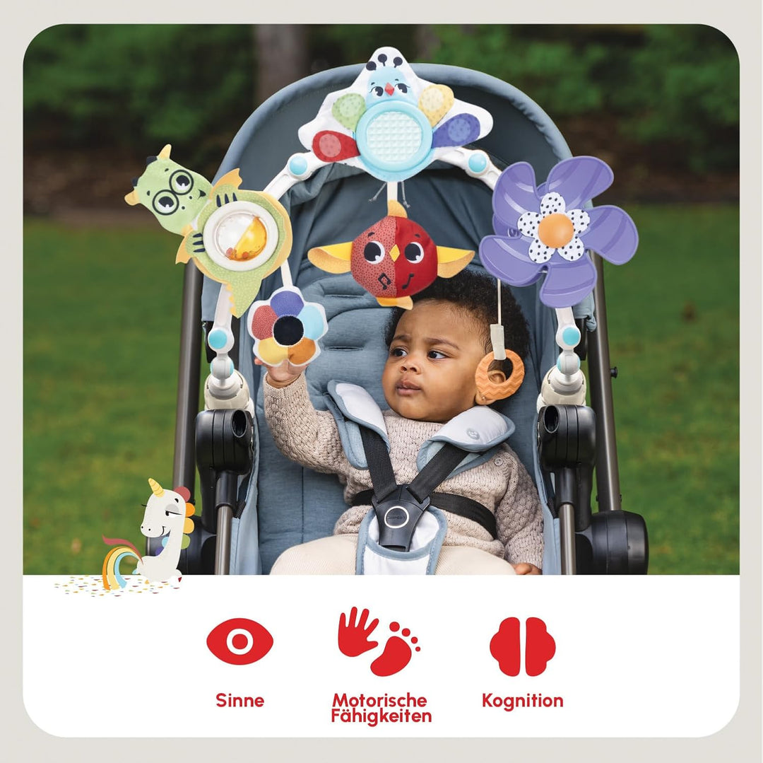 Tiny Love Musical Nature Stroll Arch, Kinderwagen Spielzeug Baby, 0+ Monate, Universell Anpassbare C