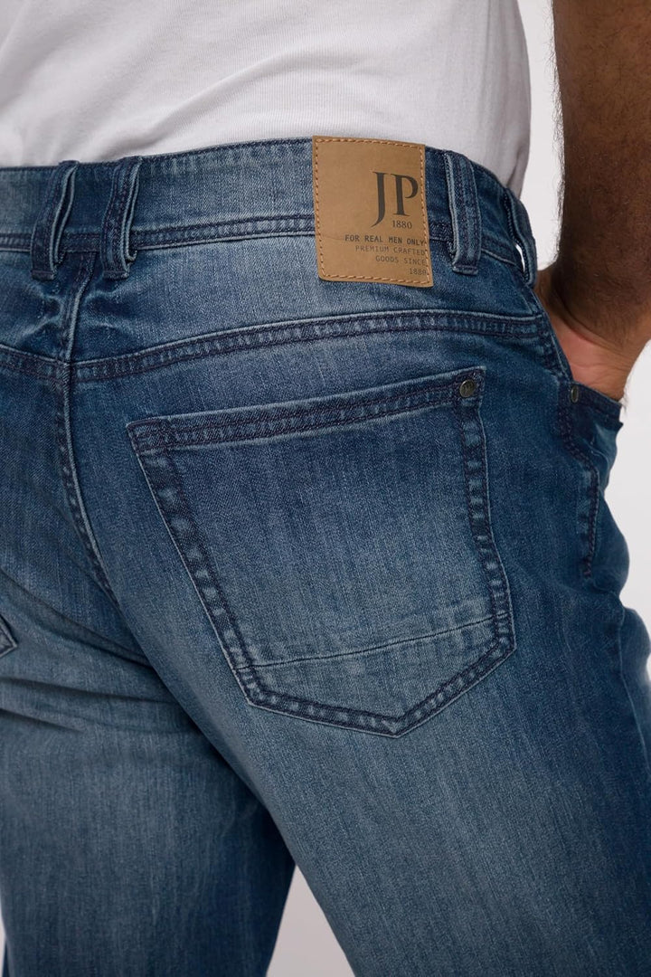 JP 1880 Herren Hose 54W / 34L Blauer Jeansstoff, 54W / 34L Blauer Jeansstoff