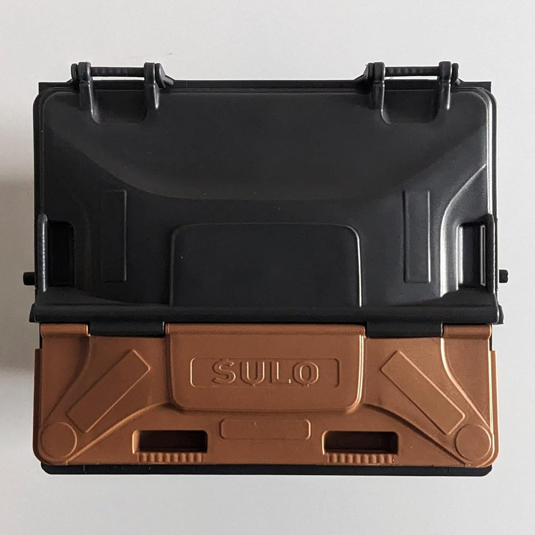 Sulo Mini Mülltonne Container 1100L Nachbildung | Tisch-Mülleimer Klein | Desktop Büro Schreibtisch