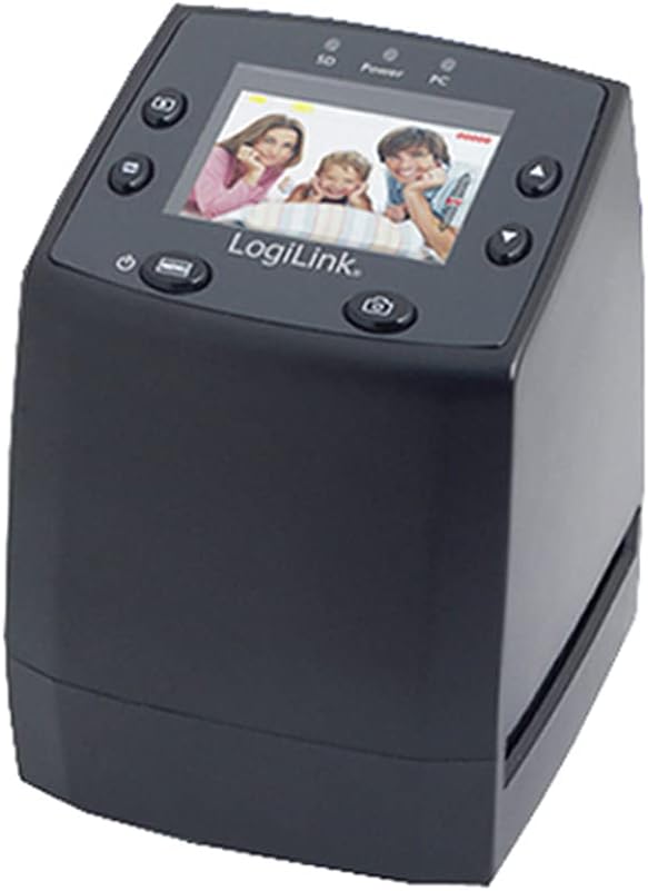 A27D Film- und Diascanner – 5MP Negativ- und Diascanner mit 2,4" LCD, Digitalisieren von Fotos zu JP