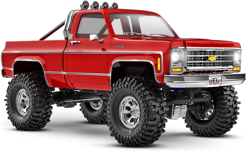 Traxxas TRX-4M Chevrolet K10 1/18 Rot mit ACCUS/Ladegerät 97064-1-RED