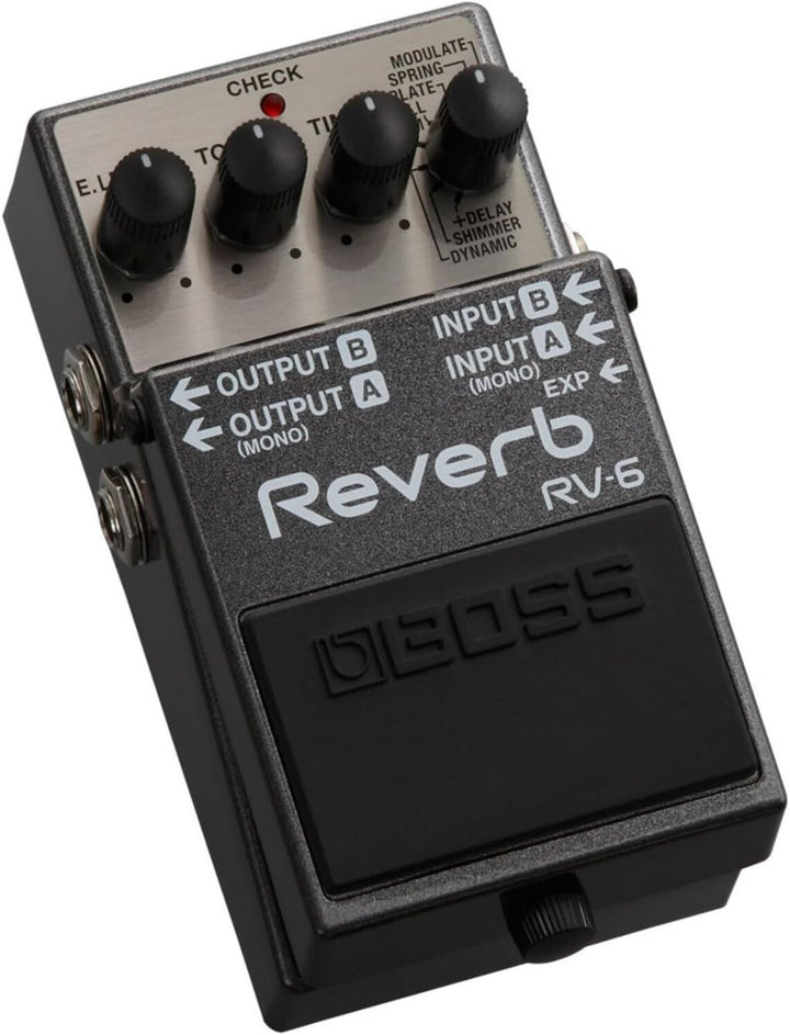 BOSS RV-6 Reverb Guitar Pedal, RV-6