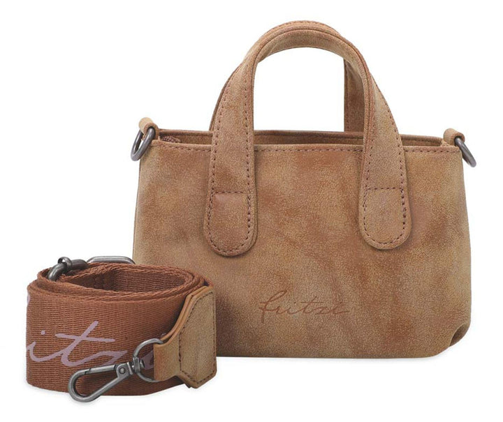 Fritzi aus Preussen Damen Baby Vintage Cracker Umhängetasche, Braun
