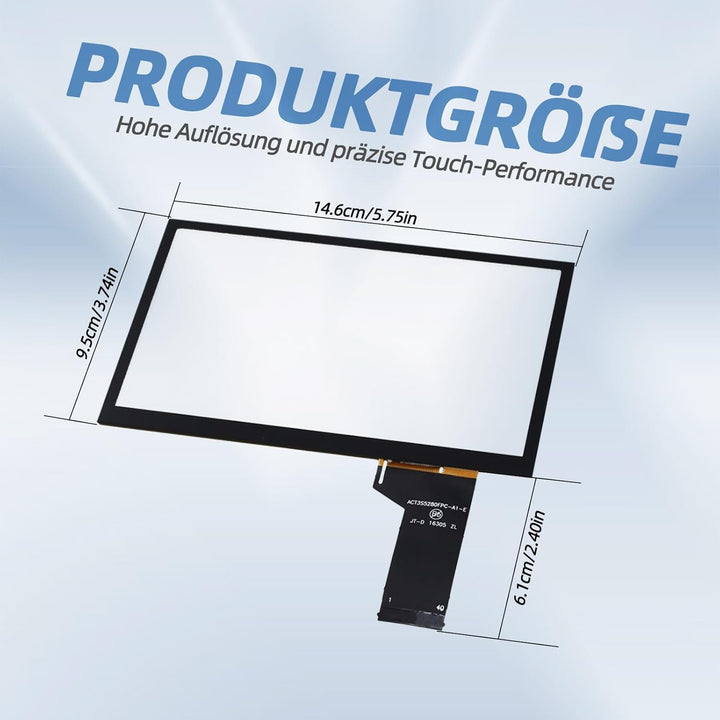 Auto Touchscreen Glas LCD Display Digitizer Ersatz für VW Golf 7, Passat B6, Tiguan 5N, T6, Scirocco